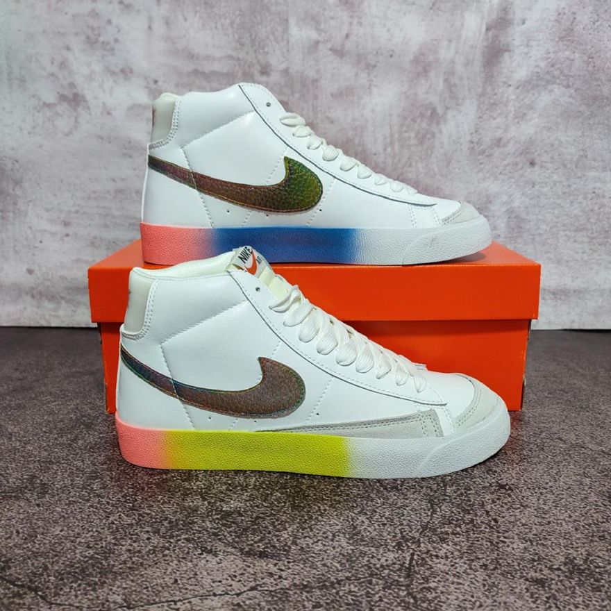 multicolor nike blazer