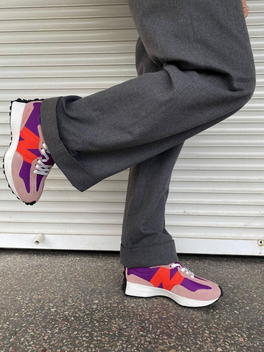 Кросівки New Balance 327 Purple 7677 фото