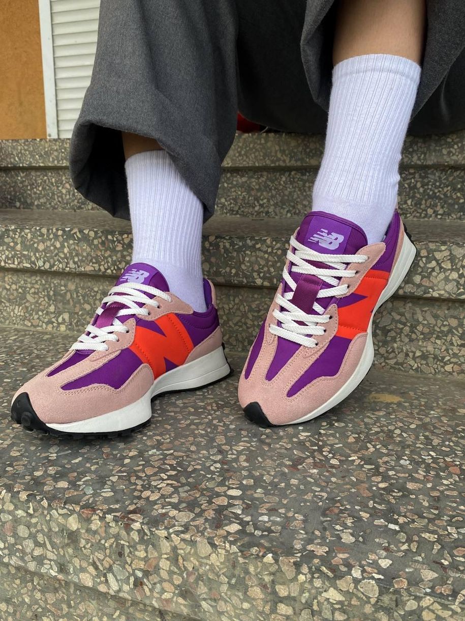 Кросівки New Balance 327 Purple 7677 фото