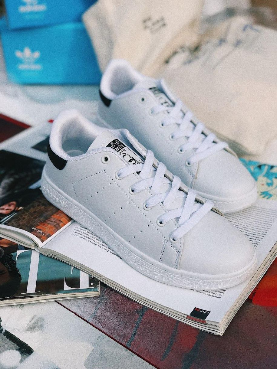 Кеди Adidas Stan Smith White Black 3 2853 фото