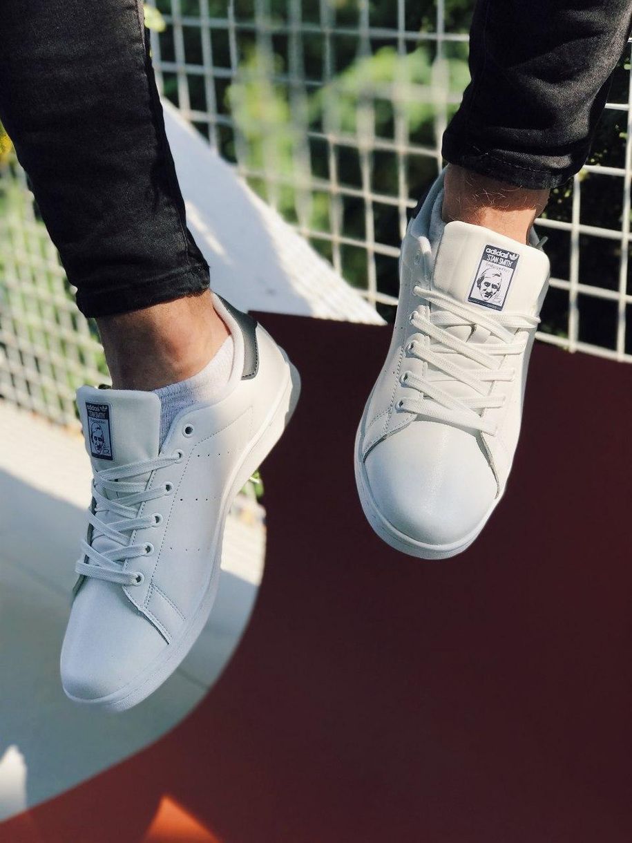 Кеди Adidas Stan Smith White Black 3 2853 фото