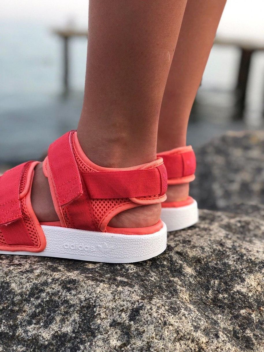 Сандалі Adidas Adilette Coral White 3295 фото