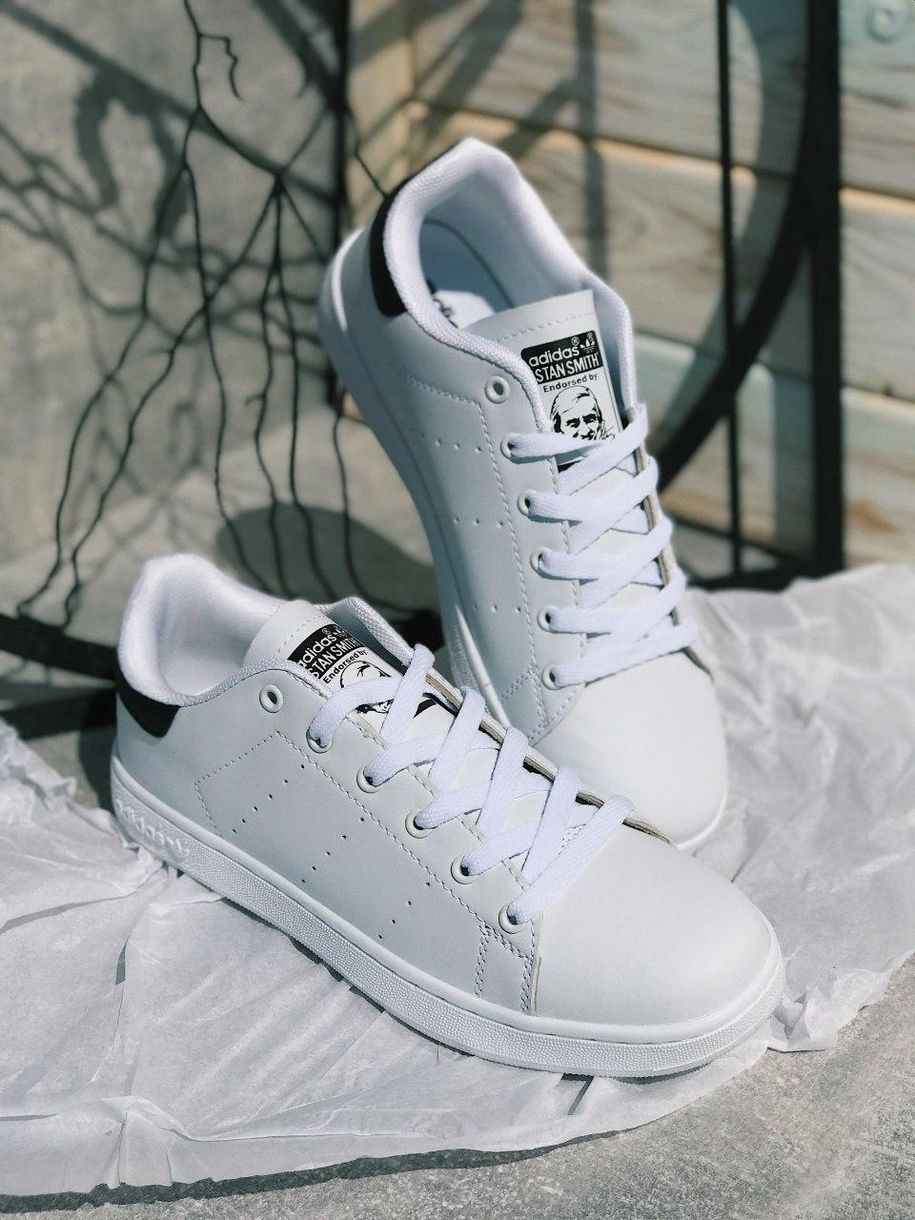 Кеди Adidas Stan Smith White Black 3 2853 фото