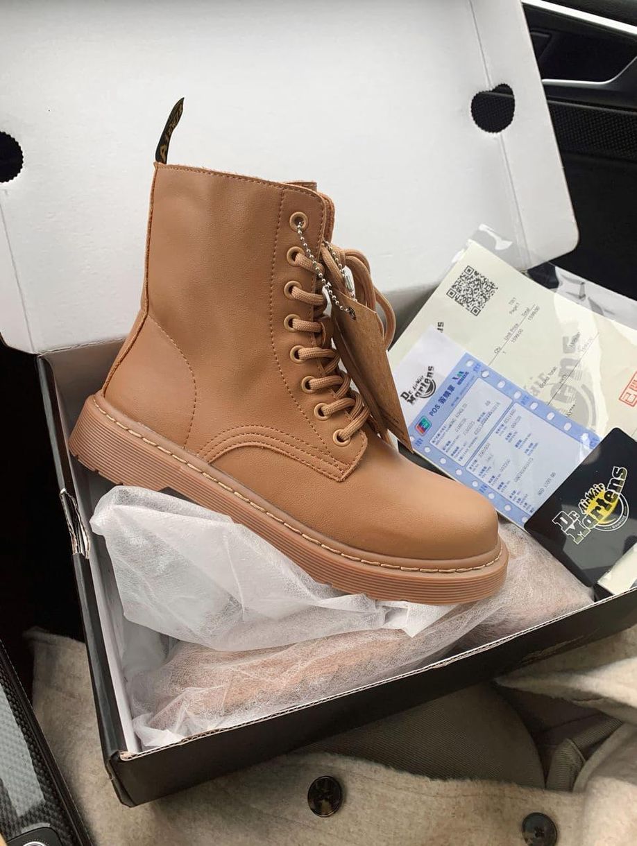 Черевики Dr. Martens 1460 Beige 4216 фото