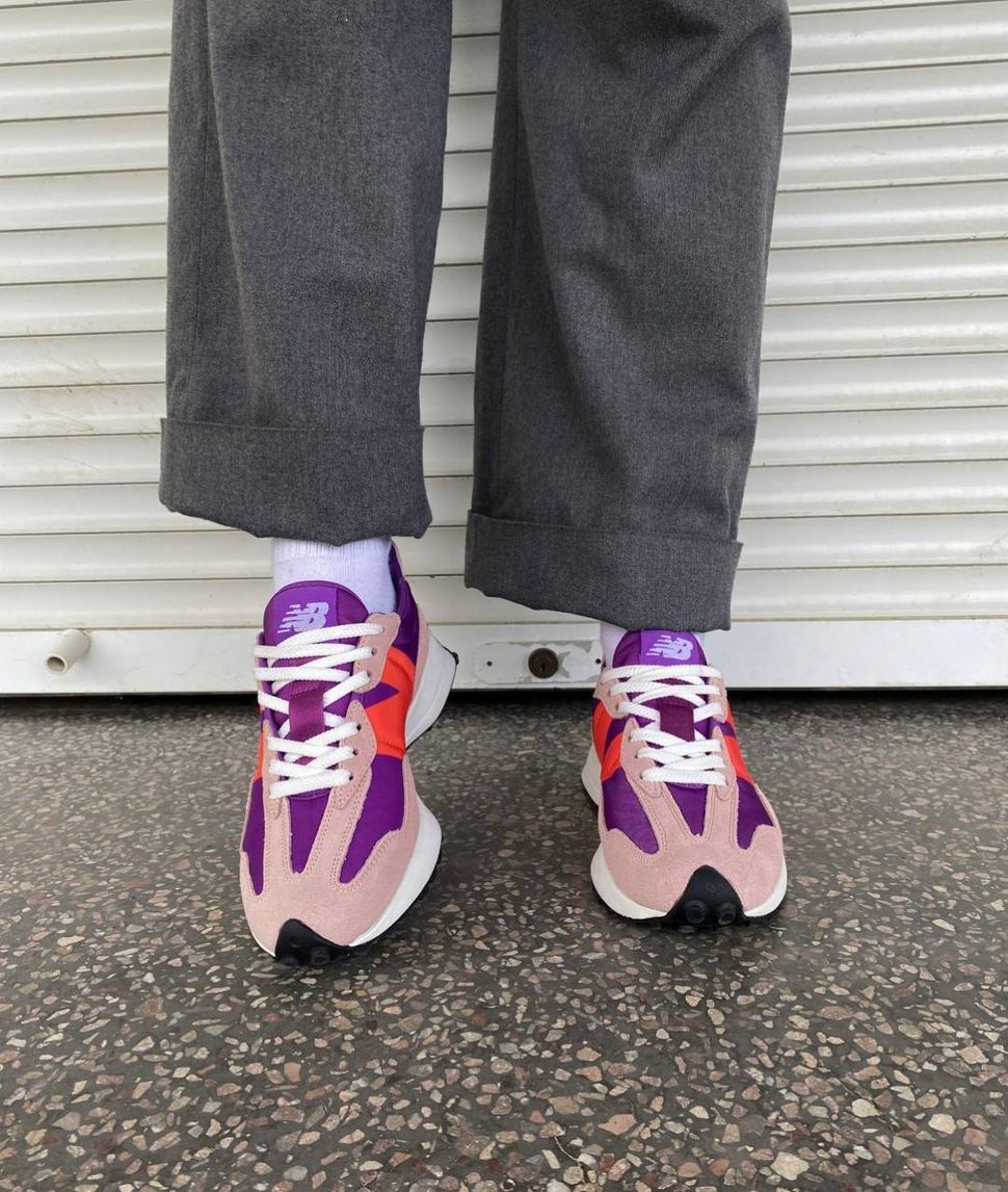 Кросівки New Balance 327 Purple 7677 фото