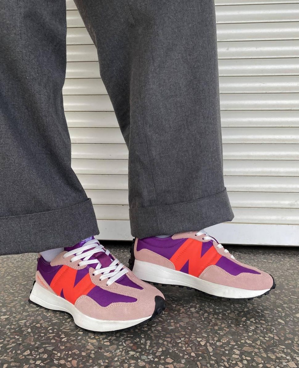 Кросівки New Balance 327 Purple 7677 фото