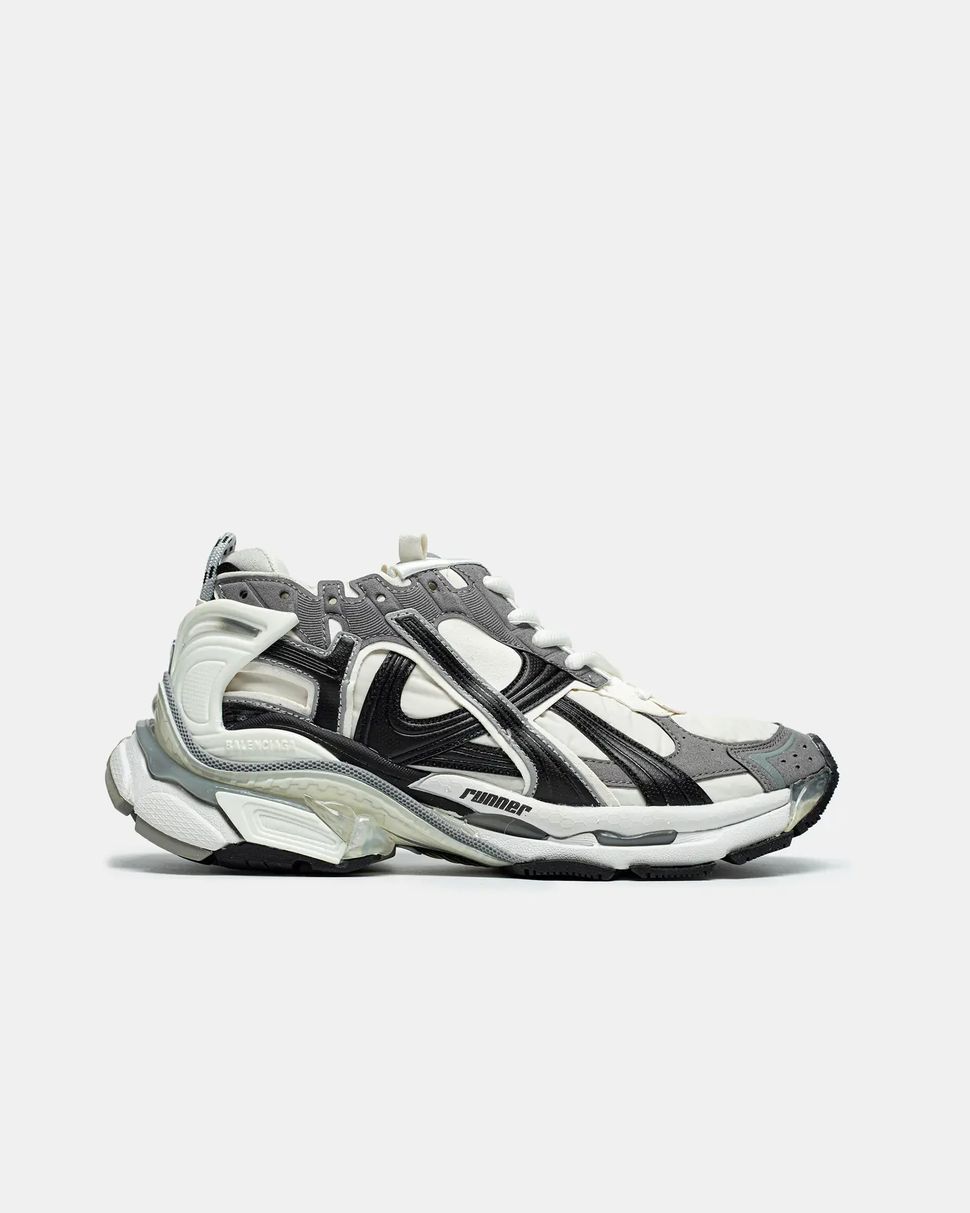 Balenciaga Runner White Grey Black, 40