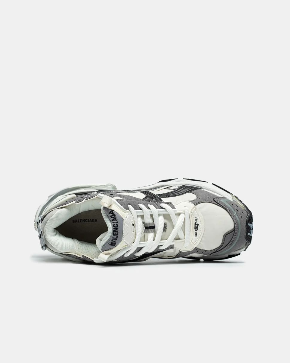 Balenciaga Runner White Grey Black, 40