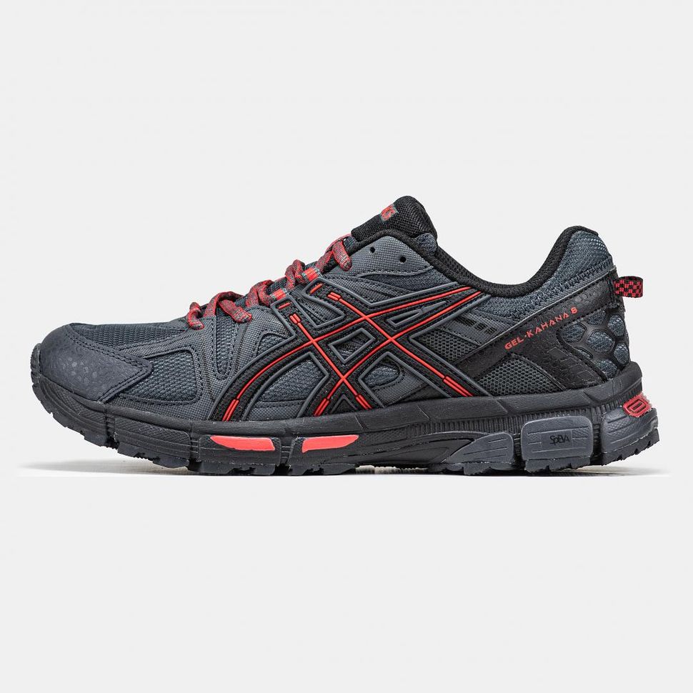 Кроссовки Asics Gel-Kahana 8 Black Red 10295 фото