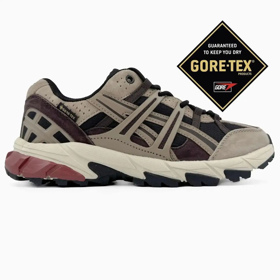 Asics Gel-Sonoma 15-50 GTX Taupe Burgundy