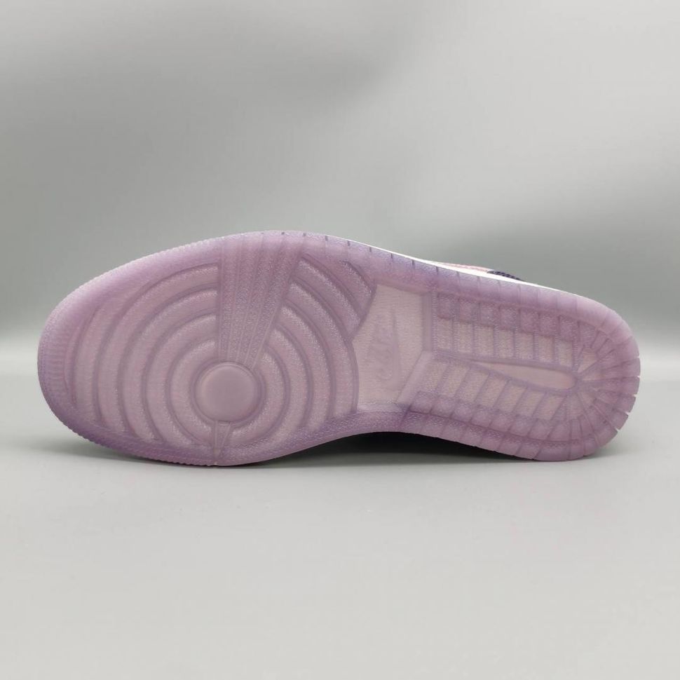 Баскетбольні кросівки Nike Air Jordan 1 Low Pastel Purple 1794 фото