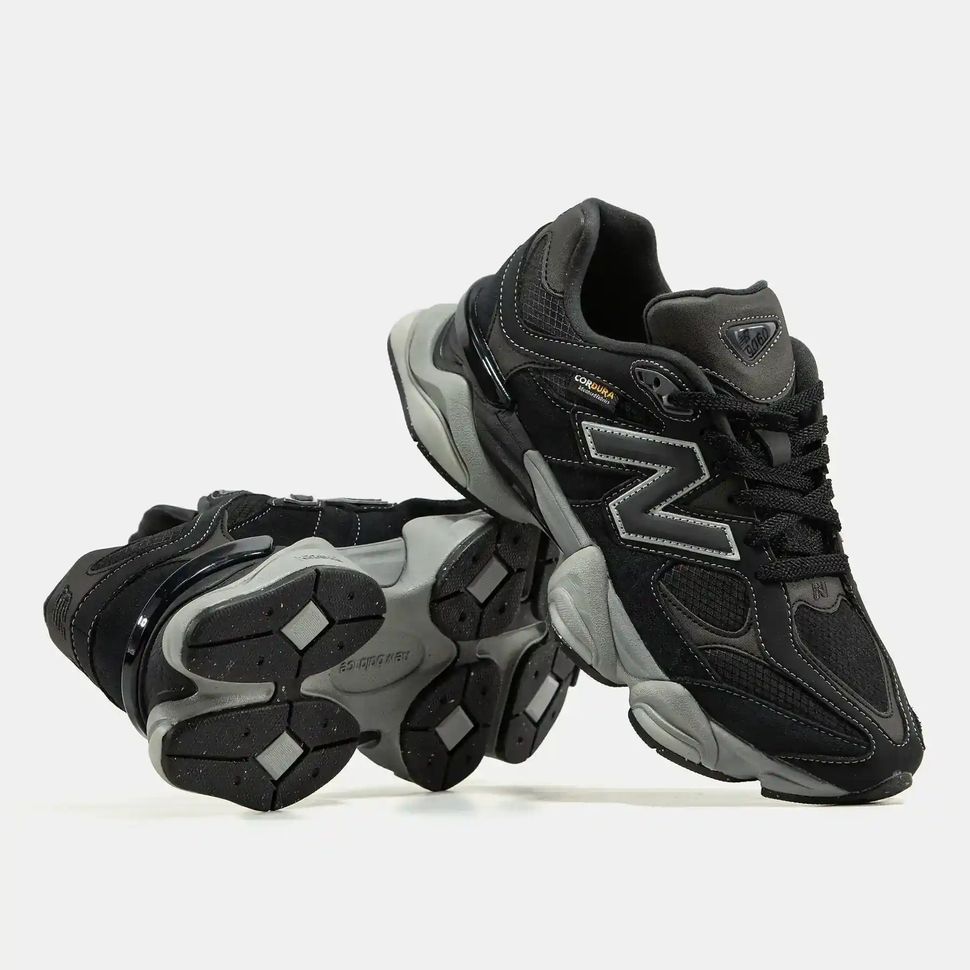 New Balance 9060 Cordura Black Grey, 36