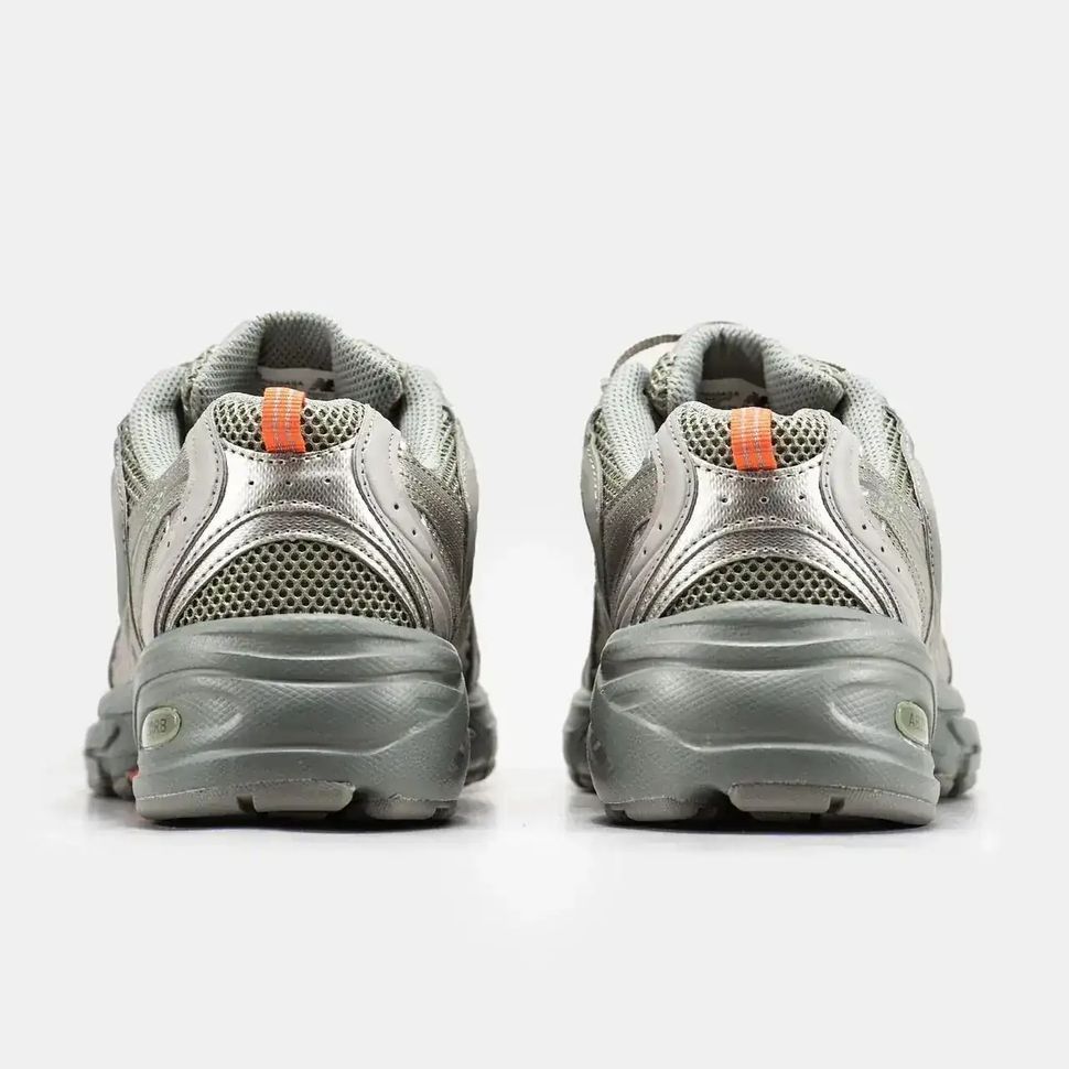 New Balance 530 Silver Olive Orange
