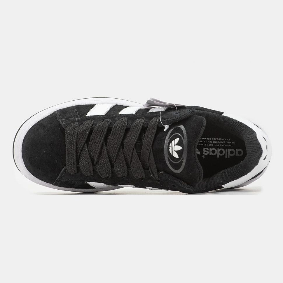 Кросівки Adidas Campus 00s Black White v2 9546 фото