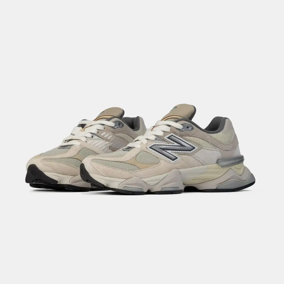 New Balance 9060 Beige Grey Mesh, 36