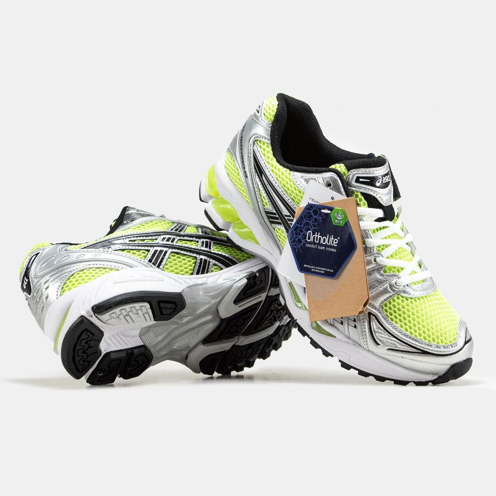 Кроссовки Asics Gel-Kayano 14 Green Silver 9075 фото