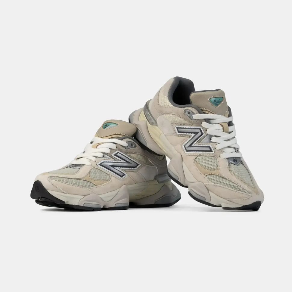 New Balance 9060 Beige Grey Mesh, 36