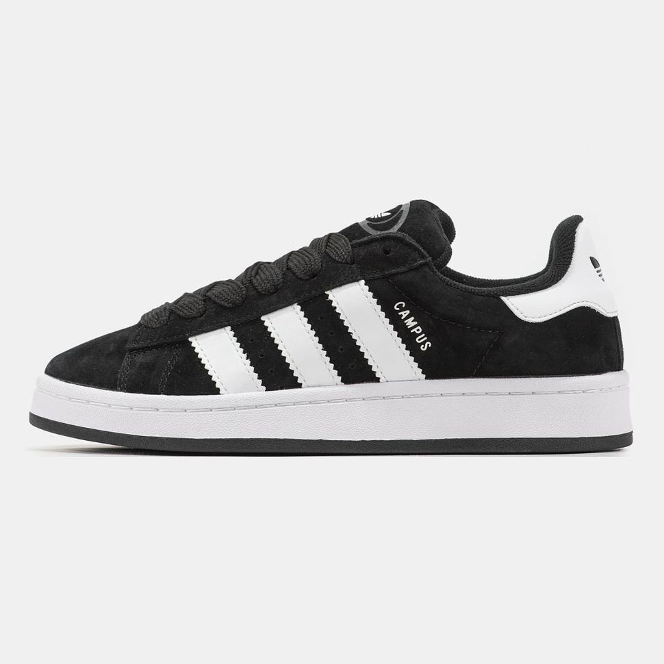 Кросівки Adidas Campus 00s Black White v2 9546 фото