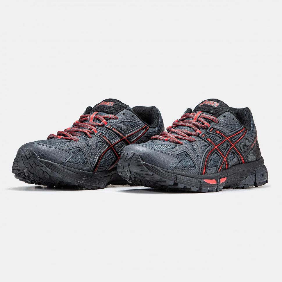 Кроссовки Asics Gel-Kahana 8 Black Red 10295 фото