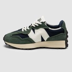 New Balance 327 Navy Green White, 36