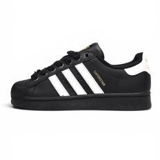 Adidas Superstar Black Gold White, 36
