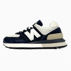 New Balance 574 Legacy Navy White Beige
