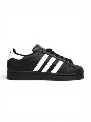 Adidas Superstar Black Gold White, 36