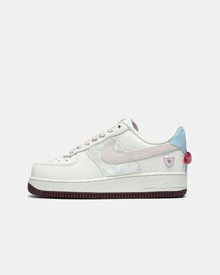 Nike Air Force 1 Low White Pink Burgundy, 36
