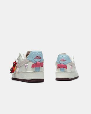 Nike Air Force 1 Low White Pink Burgundy, 36