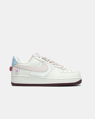 Nike Air Force 1 Low White Pink Burgundy, 36