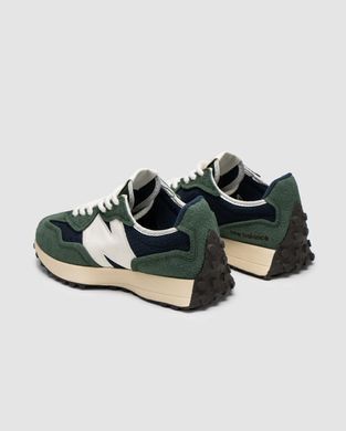 New Balance 327 Navy Green White, 36