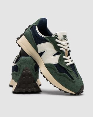 New Balance 327 Navy Green White, 36