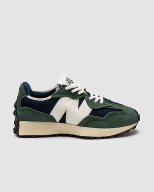 New Balance 327 Navy Green White, 36
