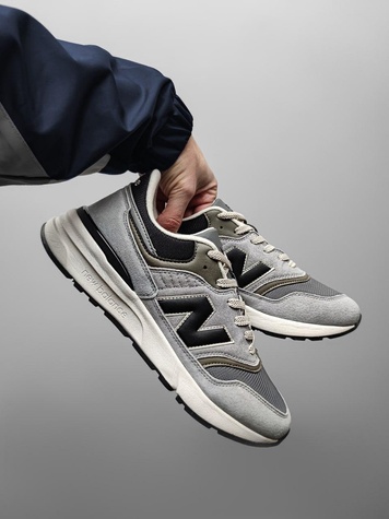 Кроссовки New Balance 997 Gray / Haki 10877 фото