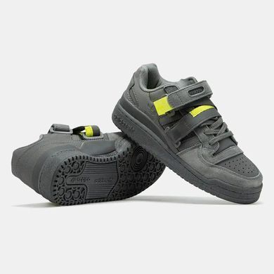 Adidas Forum 84 Strap Low Cinder Grey Yellow