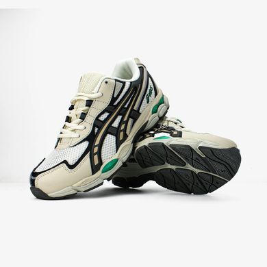 Asics Gel-NYC Cream Black Green, 41