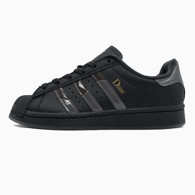Adidas Superstar x Dime Black Grey, розмір 36