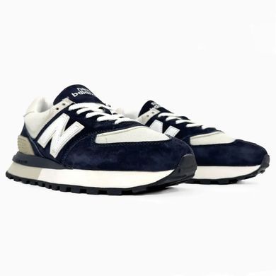 New Balance 574 Legacy Navy White Beige