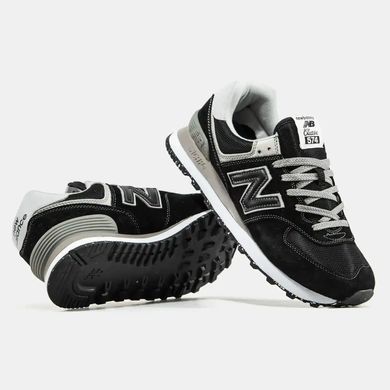 New Balance 574 Triple Contrast Black