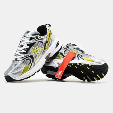 New Balance 530 Silver Yellow Black