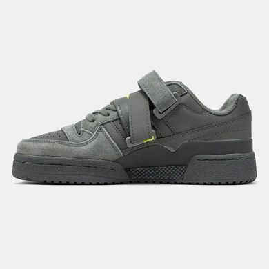 Adidas Forum 84 Strap Low Cinder Grey Yellow