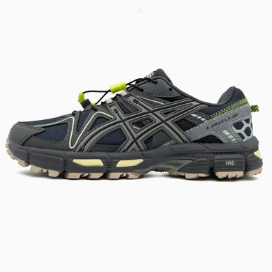 Asics Gel-Kahana 8 Black Grey Green Gore-Tex