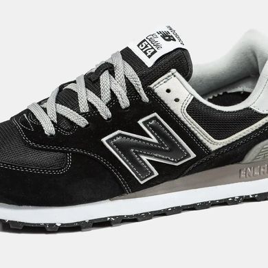 New Balance 574 Triple Contrast Black