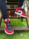 Баскетбольні кросівки Nike Air Jordan 1 Retro Red Black 7215 фото 1