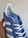 Кросівки Adidas Gazelle Indior Shoes Blue 9453 фото 4