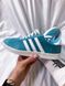 Кеды Adidas Gazelle Blue Green v2 2826 фото 1