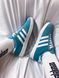 Кеды Adidas Gazelle Blue Green v2 2826 фото 2