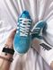 Кеды Adidas Gazelle Blue Green v2 2826 фото 6