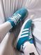 Кеды Adidas Gazelle Blue Green v2 2826 фото 8