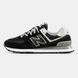 New Balance 574 Triple Contrast Black